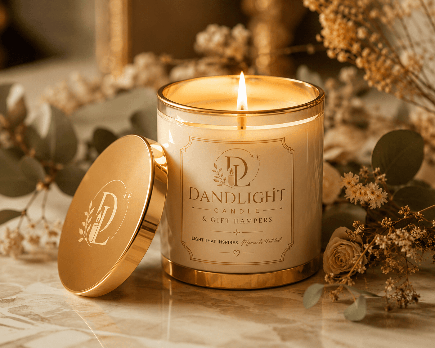 Dandlight Luxury Scented Candle